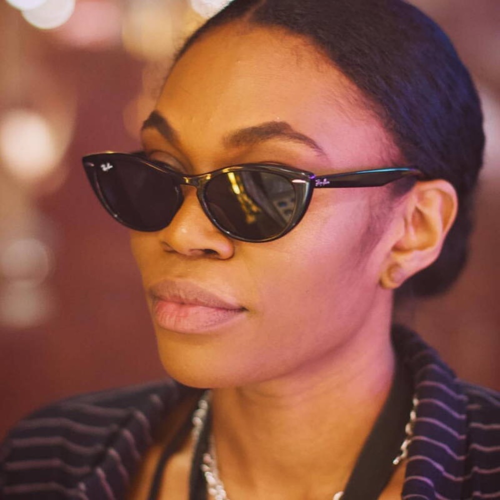 Black Rayban Nina Sunglasses